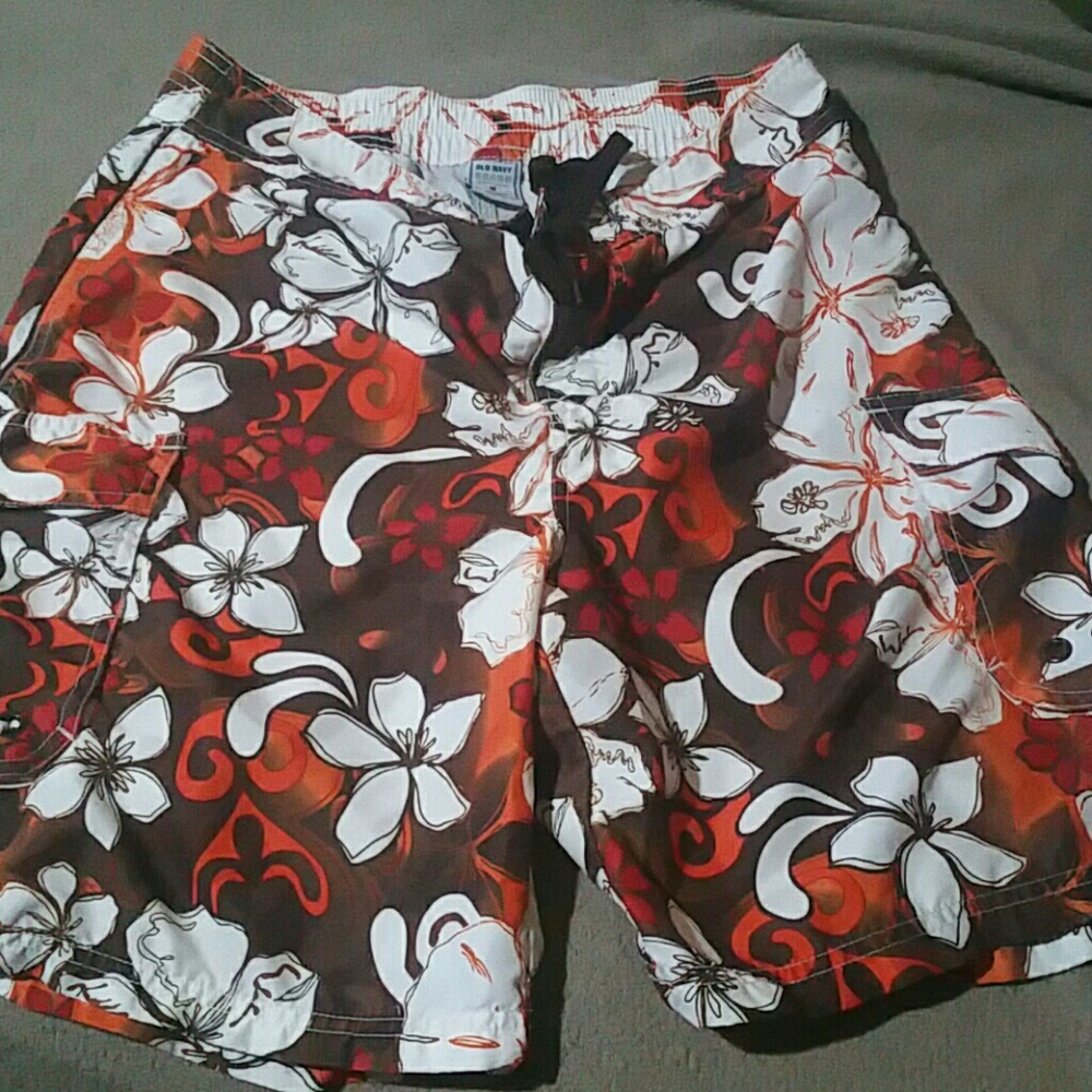 Tropical Swim Trunks